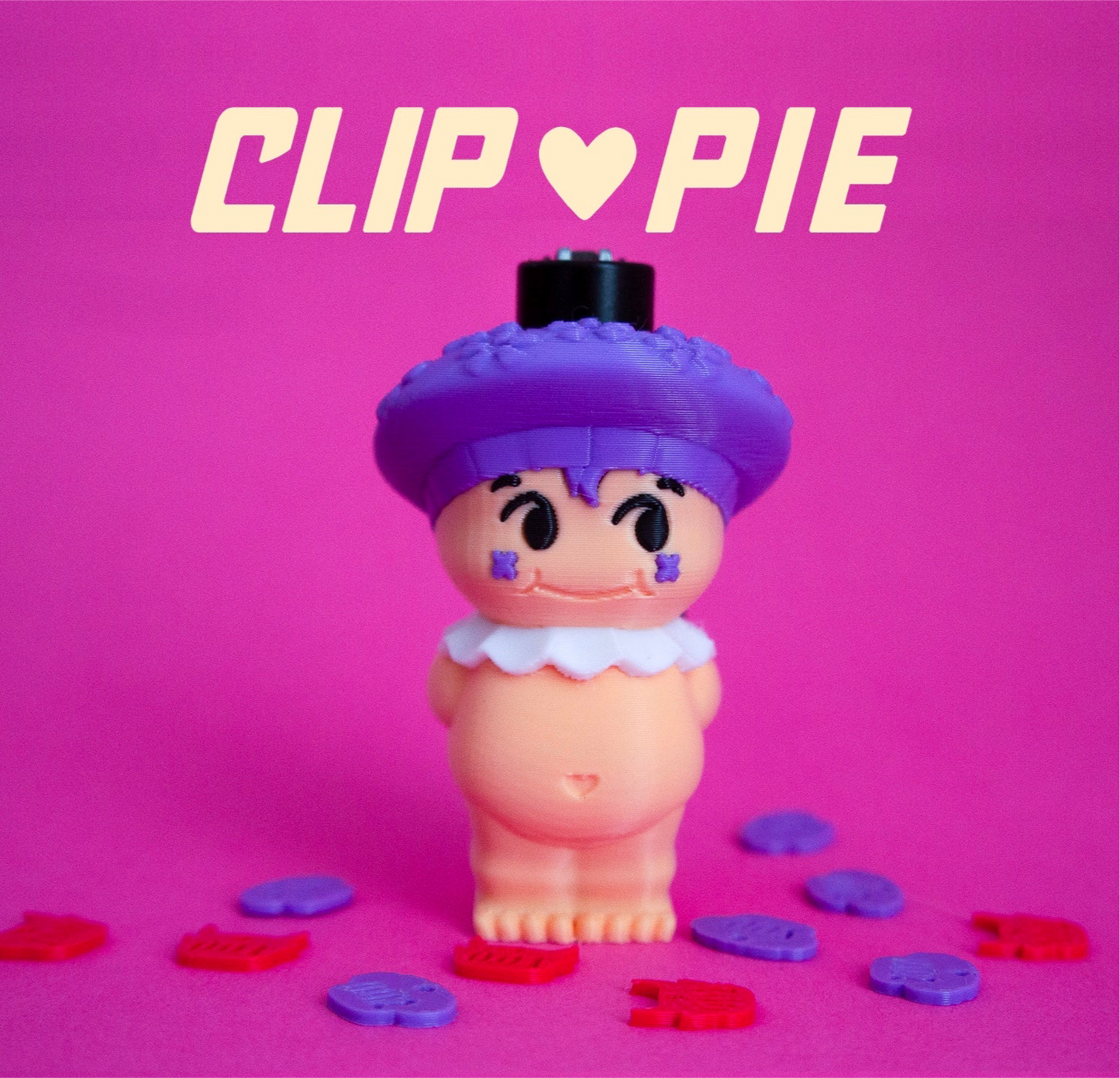 CLIP PIE - Fungi 002